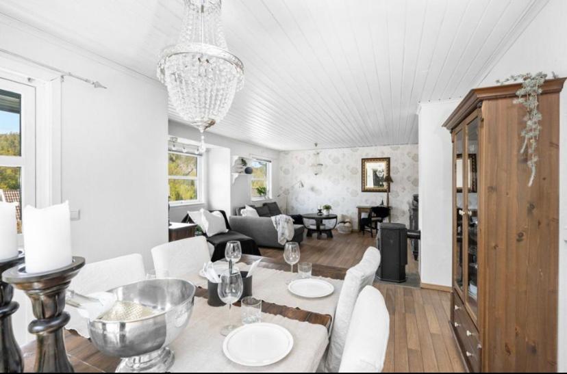 Sjarmerende Familievennlig Hus Med 2 Soverom Kristiansand Dış mekan fotoğraf